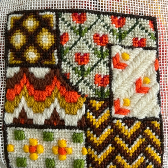 Bucilla Other - Vintage Bucilla pin cushion kit. Mostly Completed.